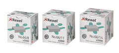 Rexel 66/8mm Staples (Pack 5000) 06065