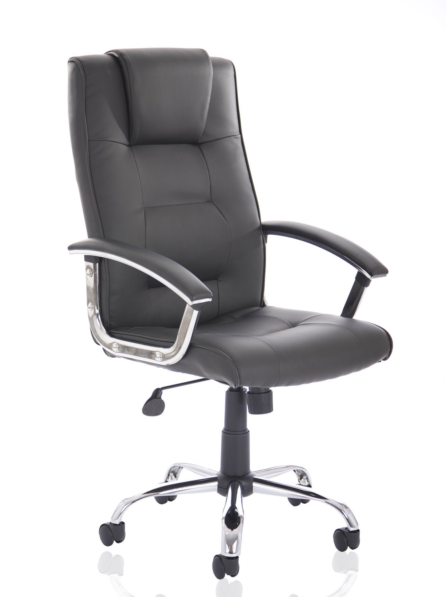 Thrift Executive Chair Black Soft Bonded Leather EX000163 DD