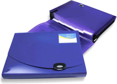 Rapesco Expanding File, A4+ (7 Compartments) - Blue