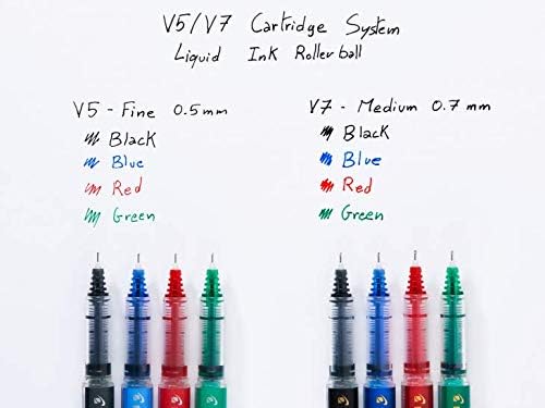 Pilot V7 Liquid Ink Rollerball 0.7 mm Tip Green Single