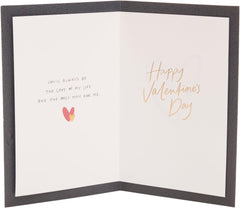 UK Greetings Valentine's Day Card For Fianc� - Large Heart Design