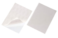 Durable POCKETFIX A4 Self-Adhesive Pocket for Storing Documents & Notes Transparent (Pack 50) - 829619