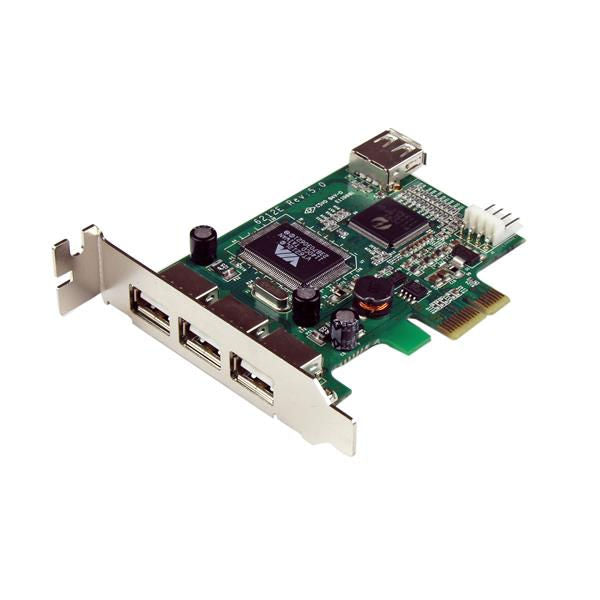 StarTech.com 4 Port PCIE Low Profile USB 2.0 Card