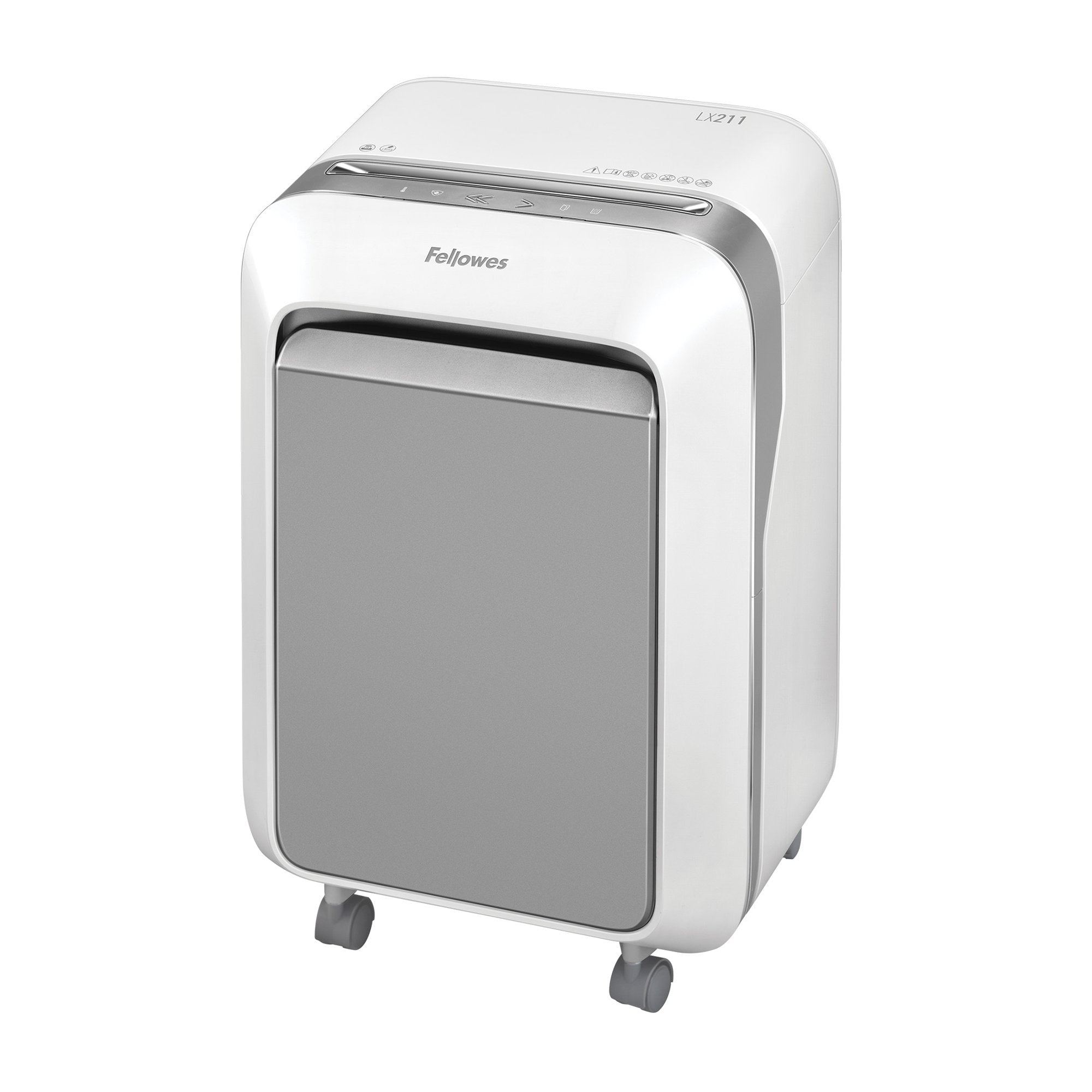Fellowes Powershred LX211 Micro Cut Shredder 23 Litre 15 Sheet White 5050301