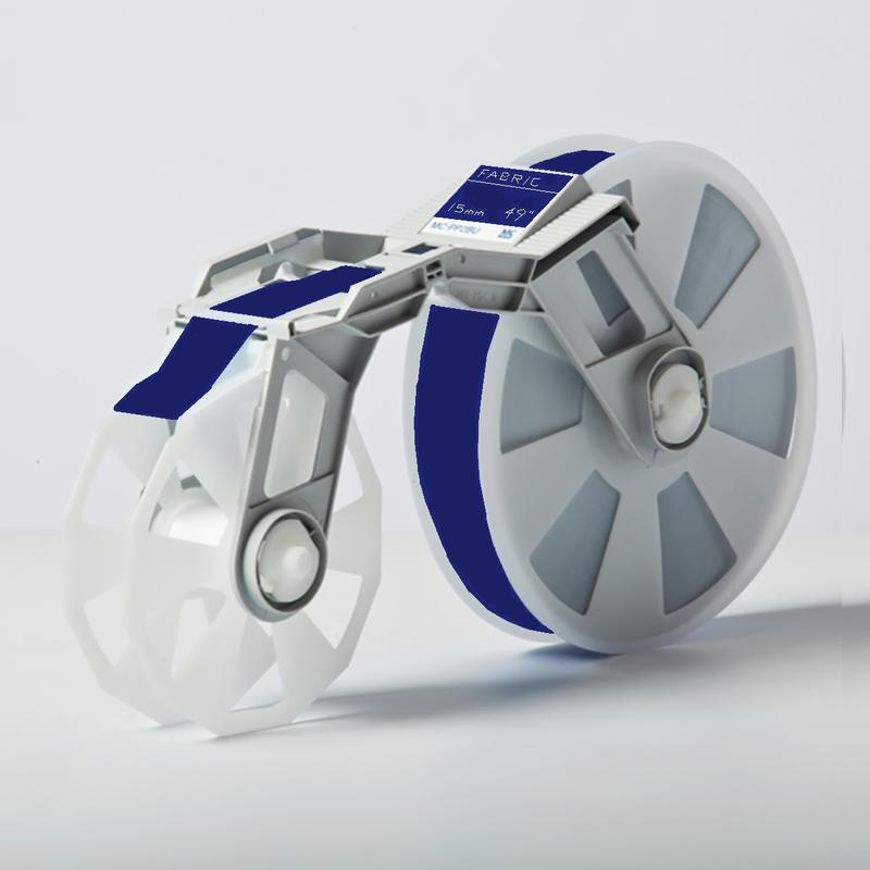 Brother Dark Blue Fabric 15mm Tape - MCFA1DB