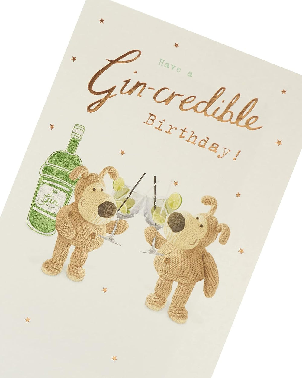 Boofle Gin-credible Birthday Card