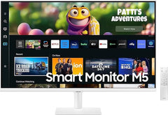Samsung M50C 27 Inch 1920 x 1080 Pixels Full HD VA Panel HDR10 HDMI USB Hub Bluetooth Smart Monitor