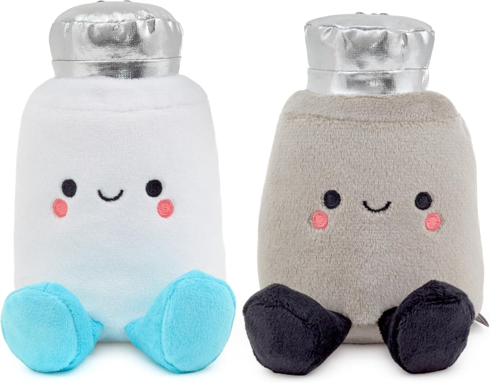 Hallmark Better Together Salt and Pepper Magnetic Plush Pair
