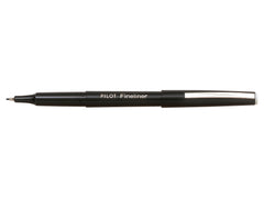 Pilot Fineliner Pen 1.2mm Tip 0.4mm Line Black (Pack 12) - 4902505085949/SA
