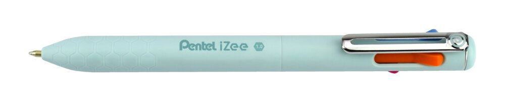 Pentel IZEE 4 Colour Ballpoint Pen Fashion 1.0mm Tip 0.5mm Line (Pack 12) BXC470-LC