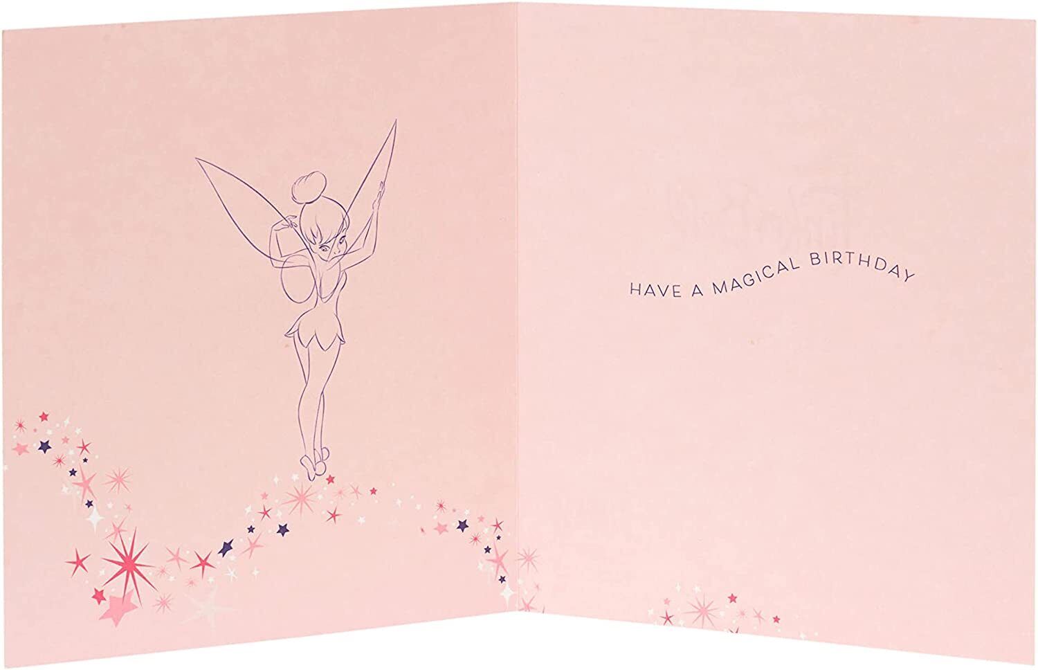 Granddaughter Disney Tinkerbell Birthday Card