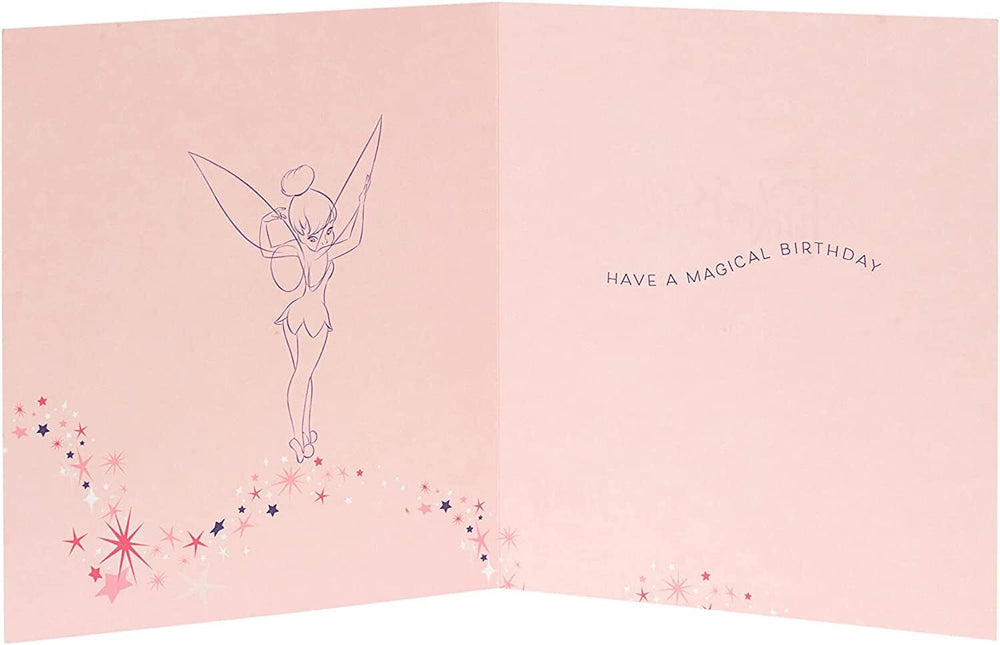 Granddaughter Disney Tinkerbell Birthday Card
