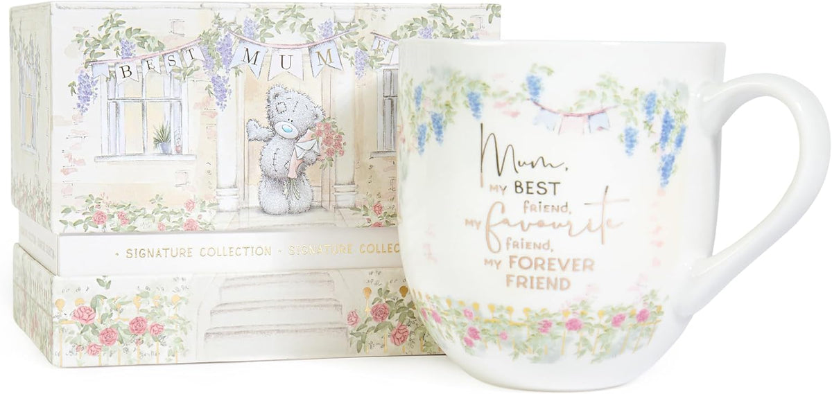 Tatty Teddy Luxury Bone China Mug for Mum Presented in Satin Lined Gift Box Signature Collection