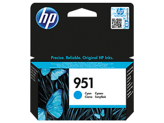 HP 951 Cyan Standard Capacity Ink Cartridge 700 pages for HP OfficeJet Pro 251/276/8100/8600/8610/8620 - CN050AE
