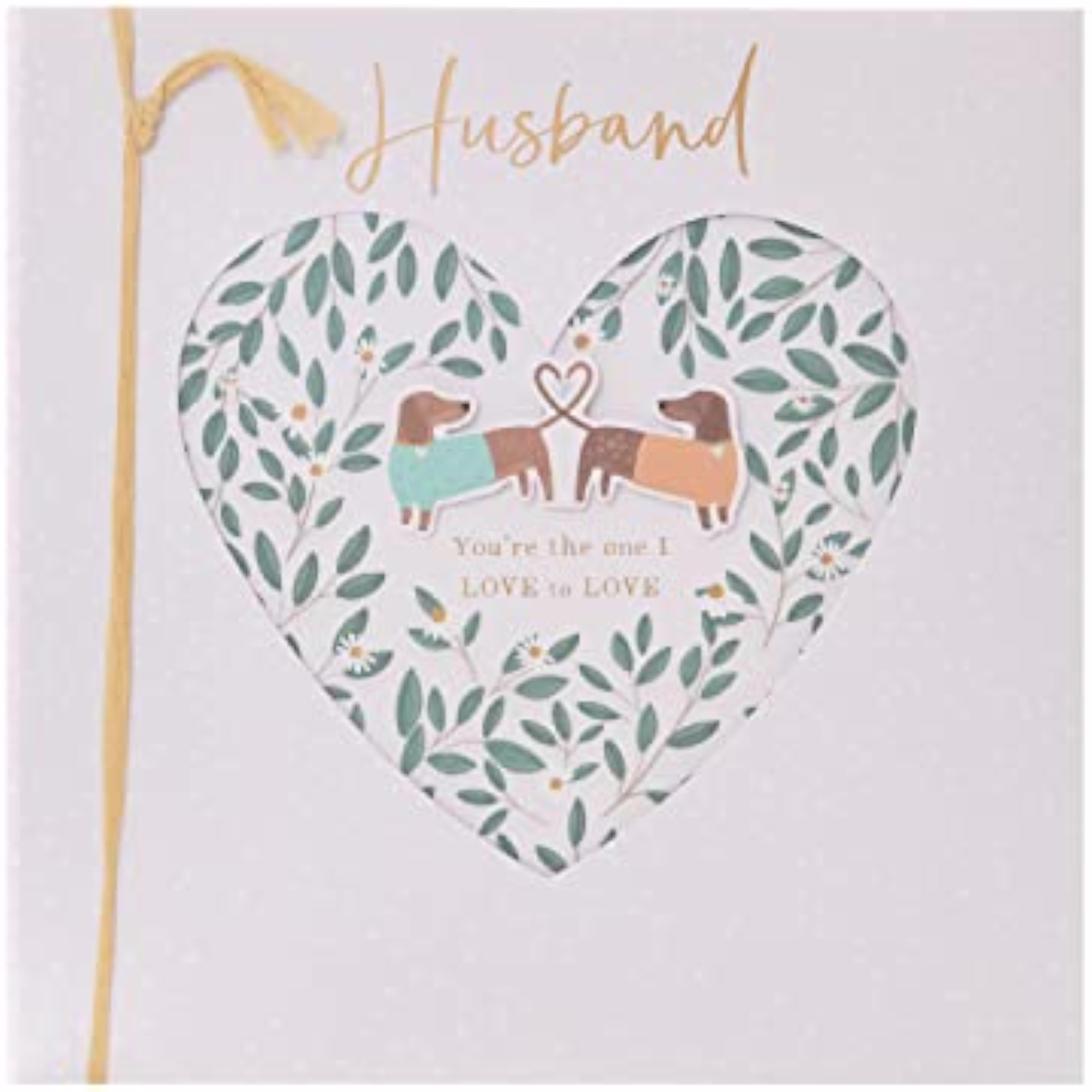 Husband Romantic Design With Pair of Sausage Dogs