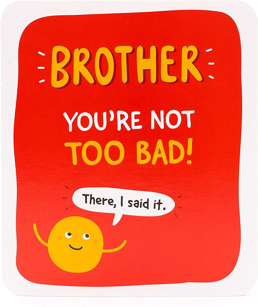 Funny and Bright Brother Birthday Card