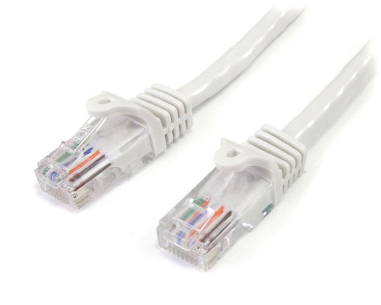 StarTech.com 2m White Cat5e Patch Cable