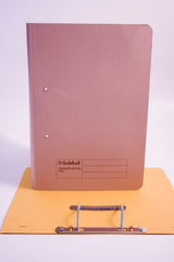 Guildhall Spring Transfer File Manilla Foolscap 420gsm Buff (Pack 25) - 211/7001Z
