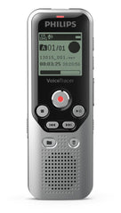 Philips Dictation DVT1250 VoiceTracer Audio Recorder MicroSD 8GB Memory