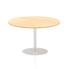 Dynamic Italia 1200mm Poseur Round Table Maple Top 725mm High Leg ITL0163 DD