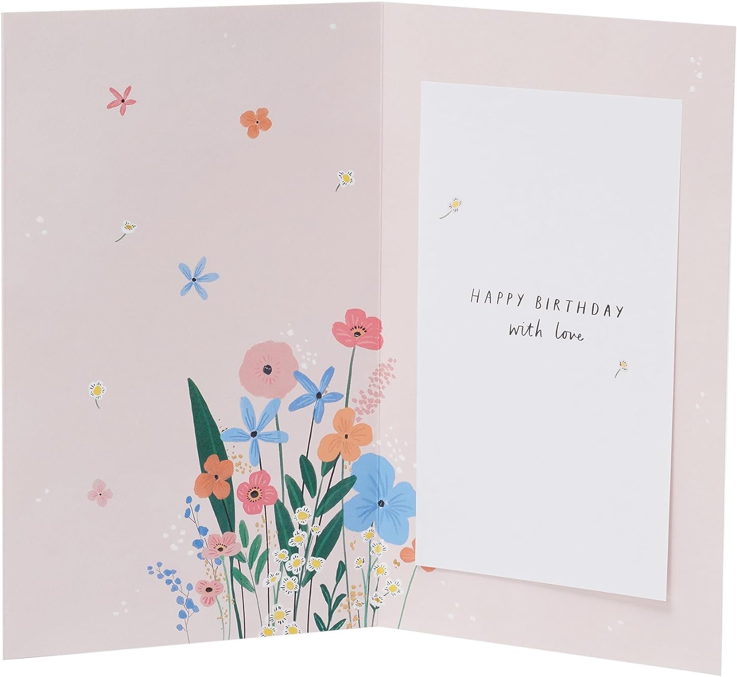 Flower Vase Design Mum Birthday Card