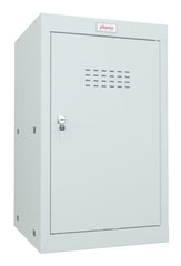 Phoenix CL Series Size 3 Cube Locker in Light Grey with Key Lock CL0644GGK DD