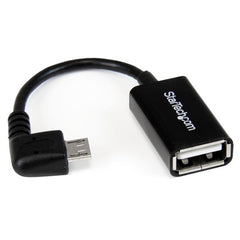 StarTech.com 5in Right Angle Micro USB to USB