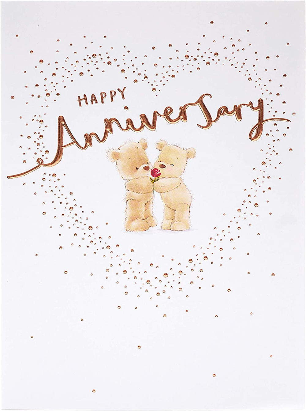 Wedding Anniversary Cute Teddies Card