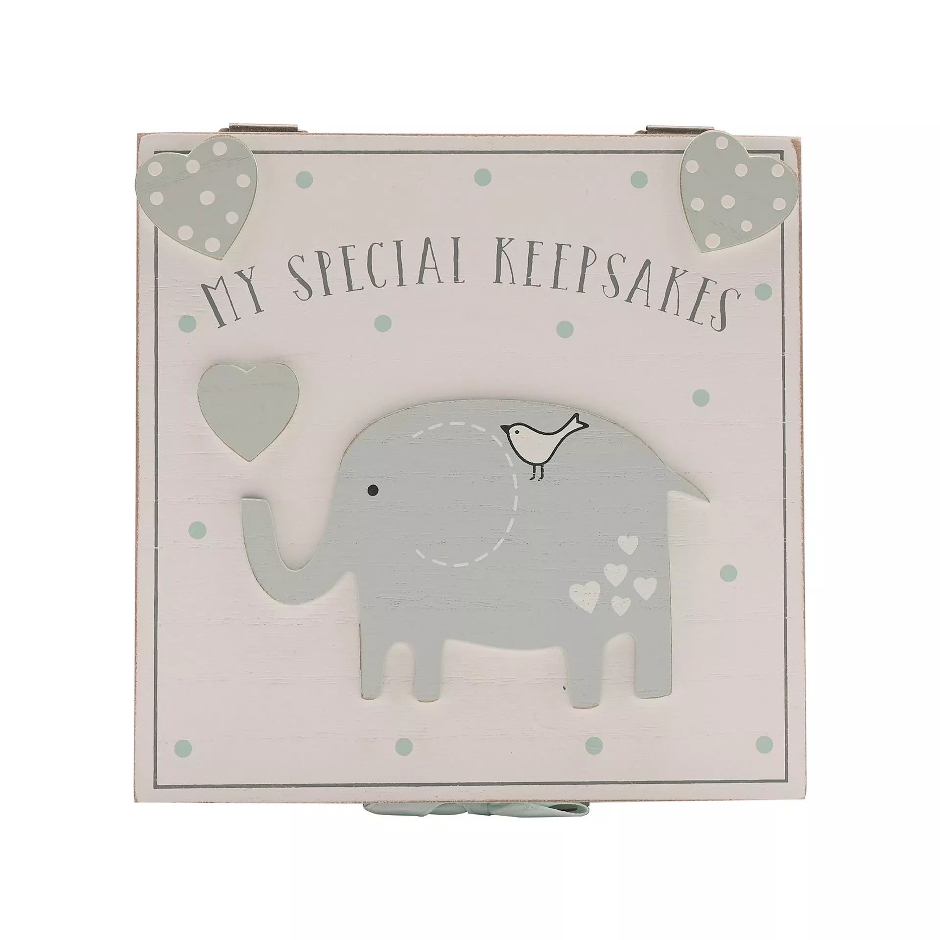 Petit Cheri My Special Keepsake Box 16cm x 16cm - Blue