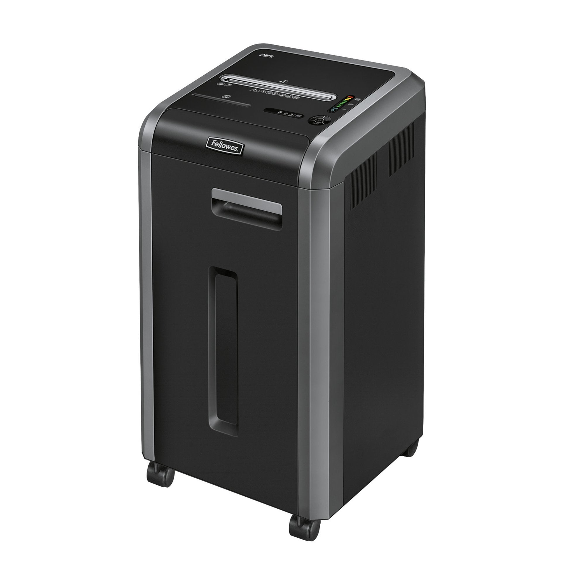 Fellowes 225i Strip Cut Shredder 60 Litre 24 Sheet Black/Grey 4623001 DD
