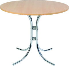 Bistro Round Table Light Wood - 6455 DD