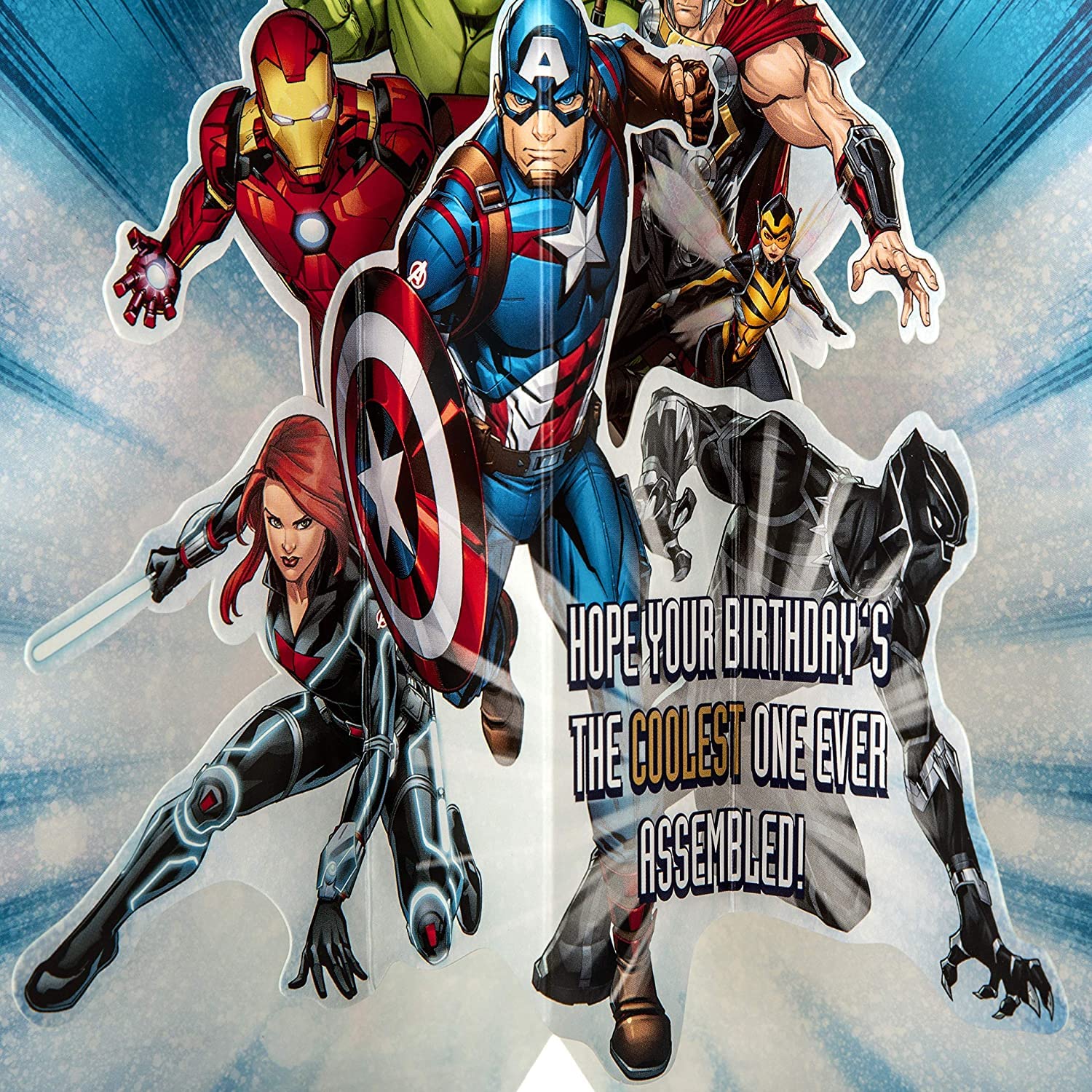 Marvel Avengers Avengers Pop Out Brother Birthday Card