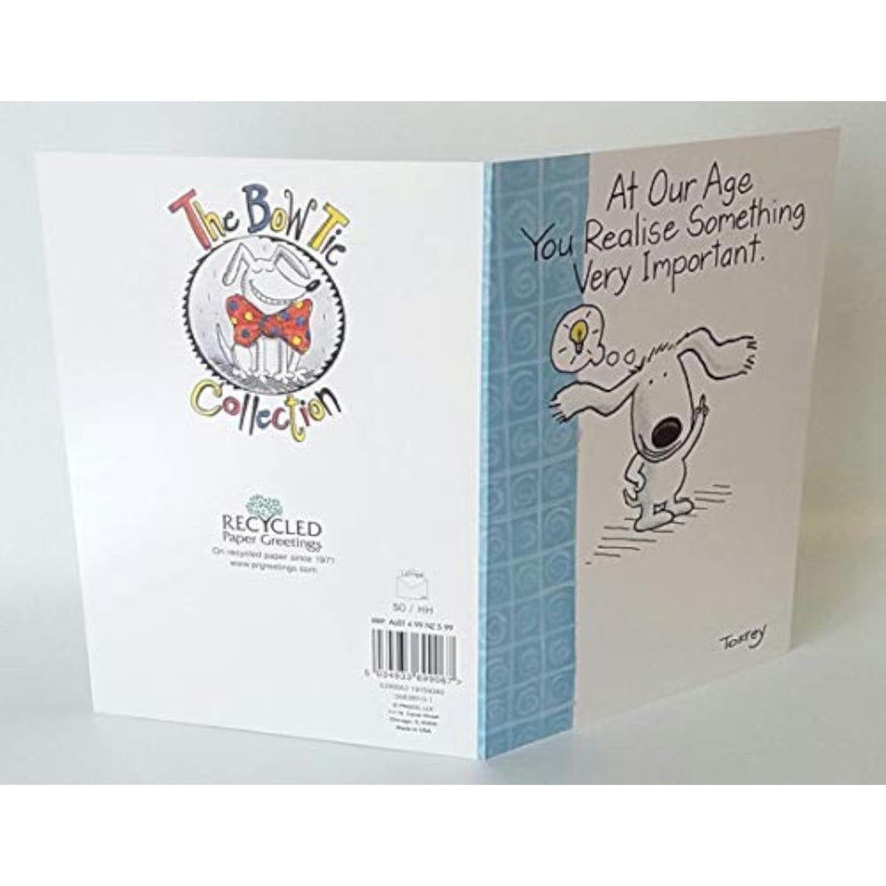 Realise Something Important Birthday Card
