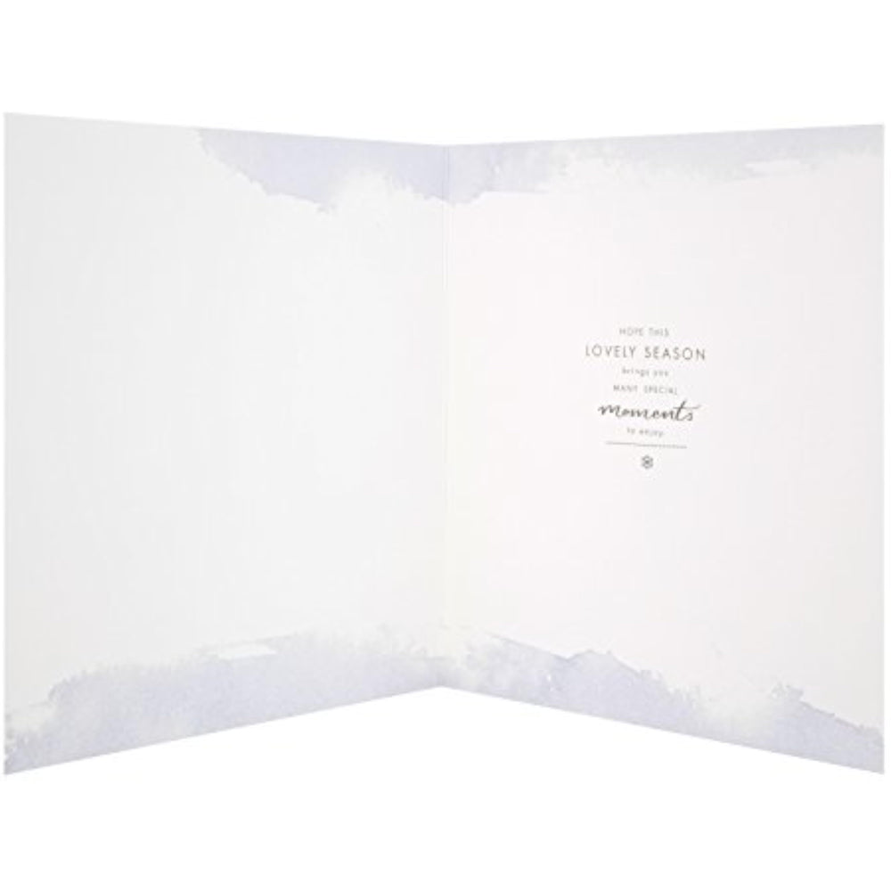 Special Peaceful Christmas Greeting Card with Elegant Festive Design and Heartfelt Wishes