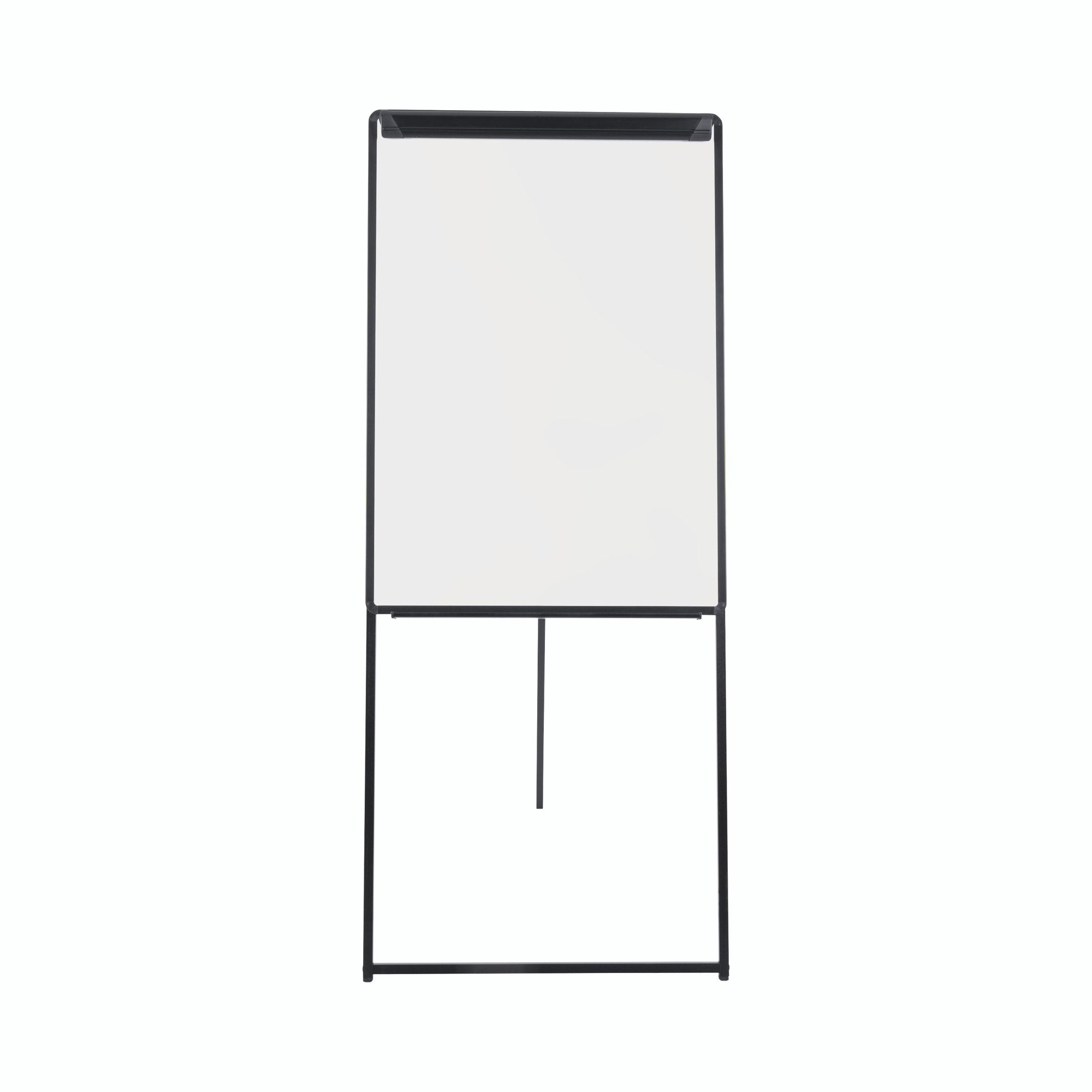 Bi-Office Footbar Flipchart Easel Non Magnetic 700x1000mm Black - EA2300007 DD