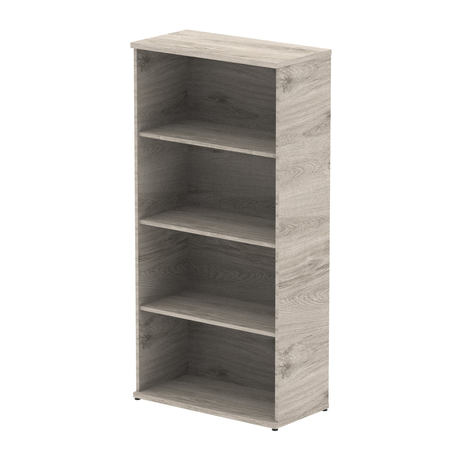 Impulse 1600mm Bookcase Grey Oak I003229 DD