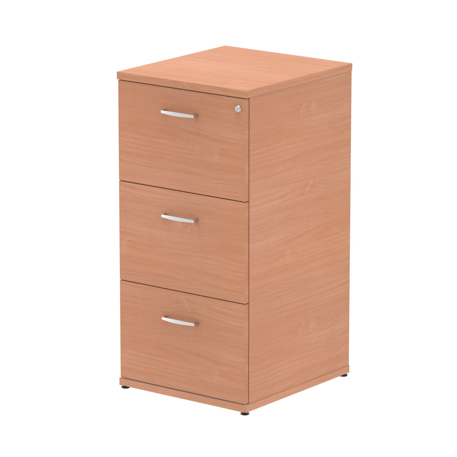Impulse 3 Drawer Filing Cabinet Beech I000073 DD