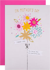 Vibrant Floral Bouquet Mother’s Day Card – Bright & Beautiful Greeting