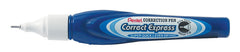 Pentel Correct Express Correction Pen 7ml White (Pack 12) - ZLE52-W