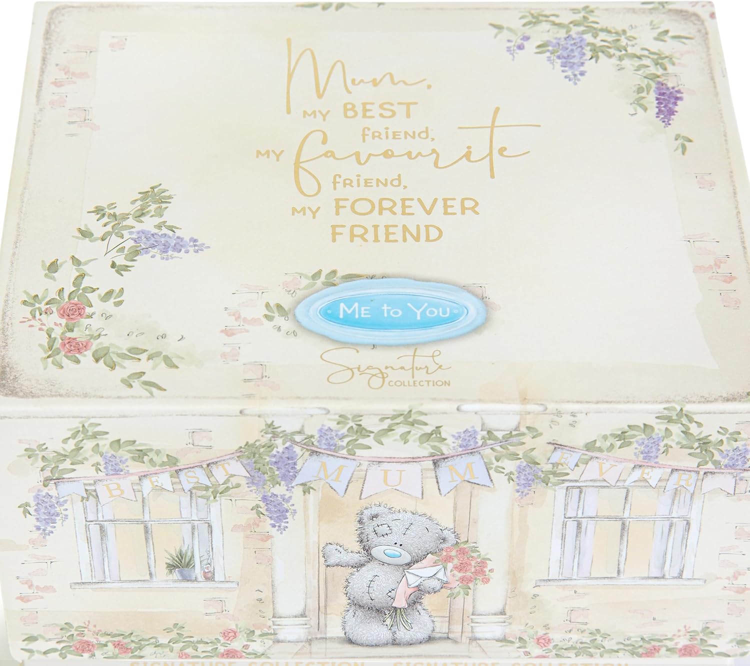 Tatty Teddy Luxury Bone China Mug for Mum Presented in Satin Lined Gift Box Signature Collection