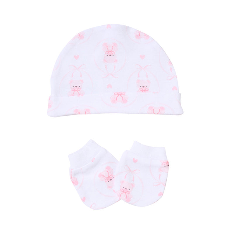 Send It By White & Pink Bear/Bunny 5 Piece Set