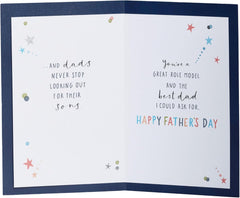 UK Greetings Father's Day Card from Your Son - Stars Design