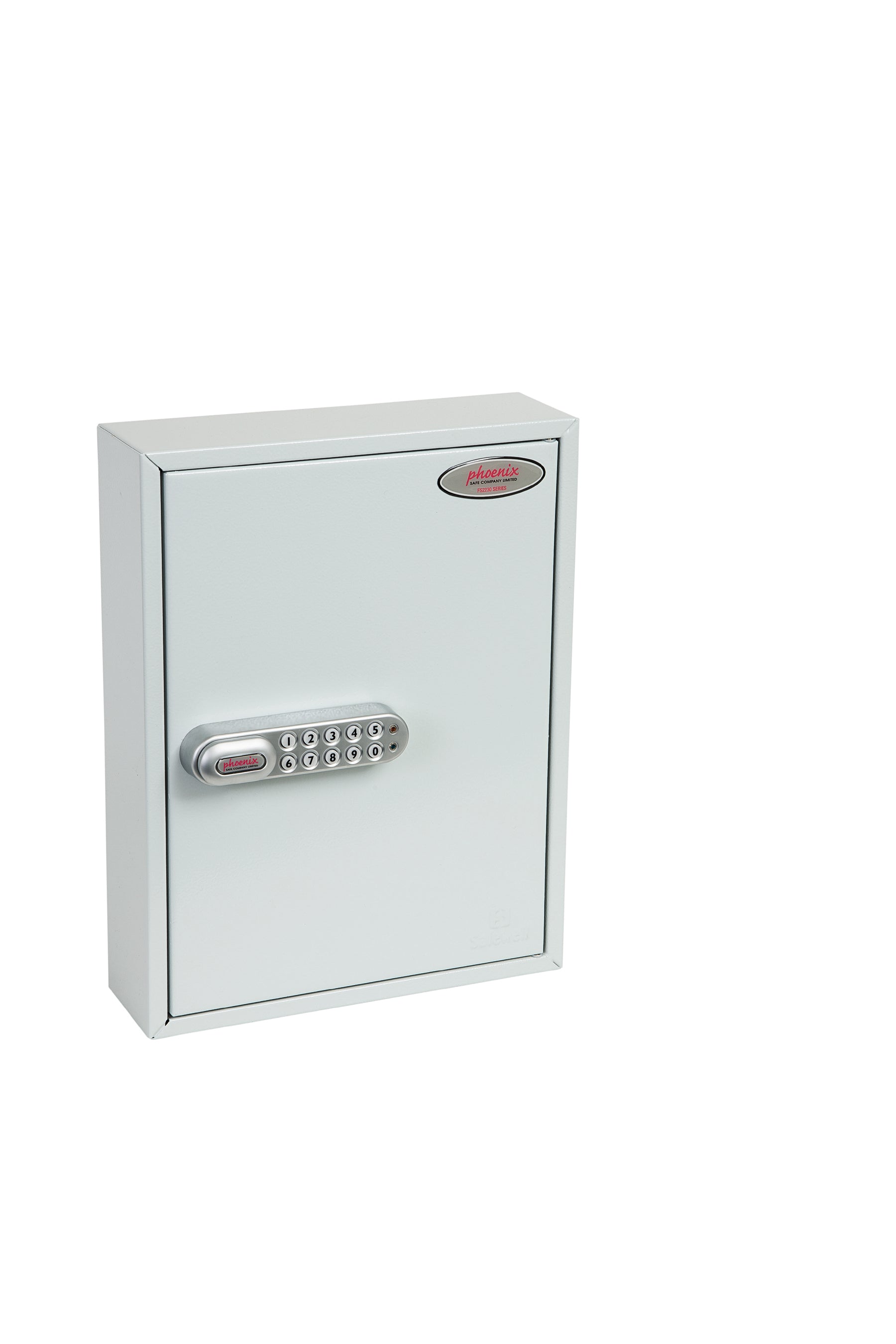 Phoenix Commercial Key Cabinet 42 Hook Electronic Lock Light Grey KC0601E DD