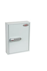 Phoenix Commercial Key Cabinet 42 Hook Electronic Lock Light Grey KC0601E DD