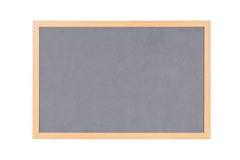 Bi-Office Earth-It Grey Felt Noticeboard Oak Wood Frame 1800x1200mm - FB8542233 DD