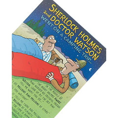 Funny Birthday Card - Birthday Card for Him - Featuring Sherlock Holmes and Dr Watson