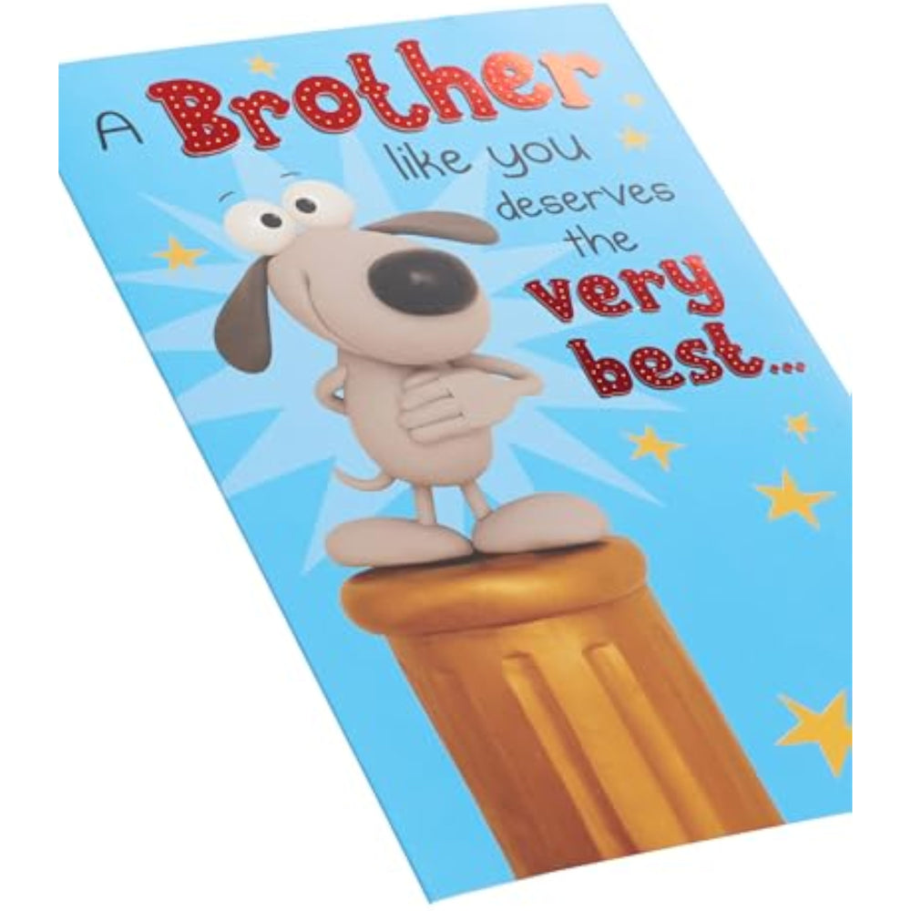Funny Brother Birthday Greeting Card