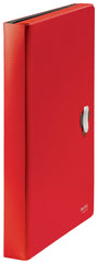 Leitz Recycle Polypropylene Expanding Concertina 5 Part File Red 46240025