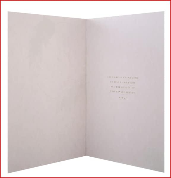 Mum and Dad Christmas Greeting Card with Festive Seasonal Design and Heartfelt Wishes