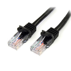 StarTech.com 3m Black Snagless Cat5e Patch Cable